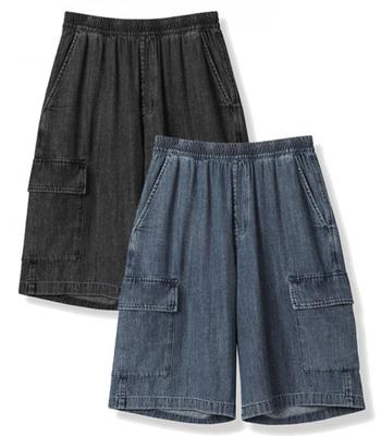 AVANDRESS Ice Denim Cargo Shorts - 2 Colors
