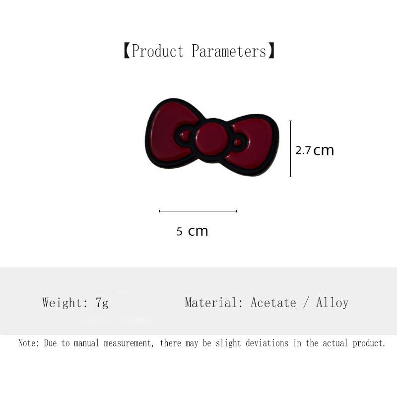 Cute Bow Hair Clip Women Sweet Cool Creative Stylish Side Hair Clip Trendy Daily Party Fashion Hair Accessories Gifts Daily Wear