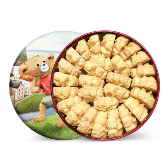 Печенье из сливочного масла Jenny Bakery (S) 320г, Корейские закуски Butter Cookie 320g