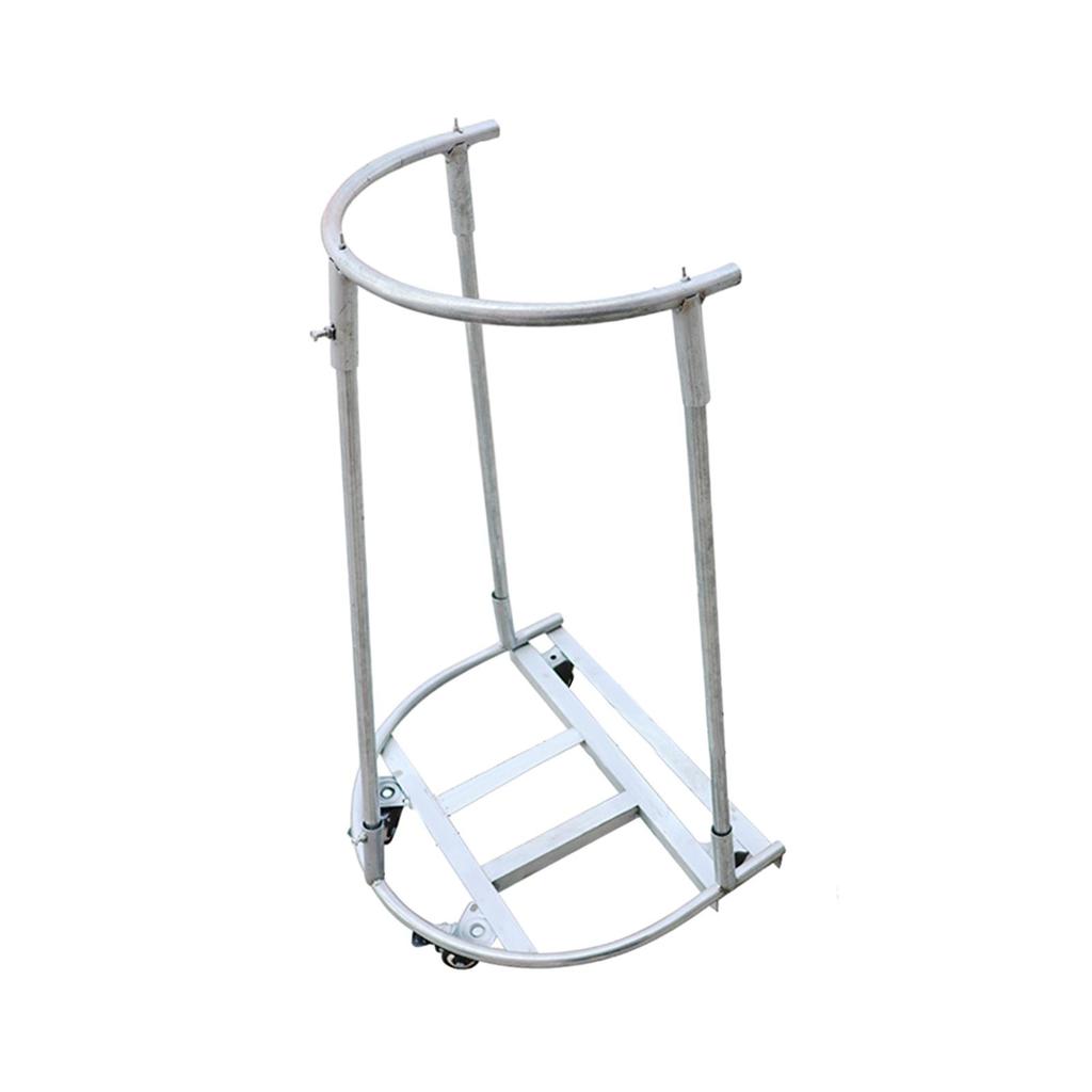 Yard Bag Holder Garbage Metal Support Stand for Barbecue Party