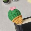 Crochet Cactus Bookmark Hand-crocheted Knitting Bookmark Office Decoration Vibrant Color Party Favors