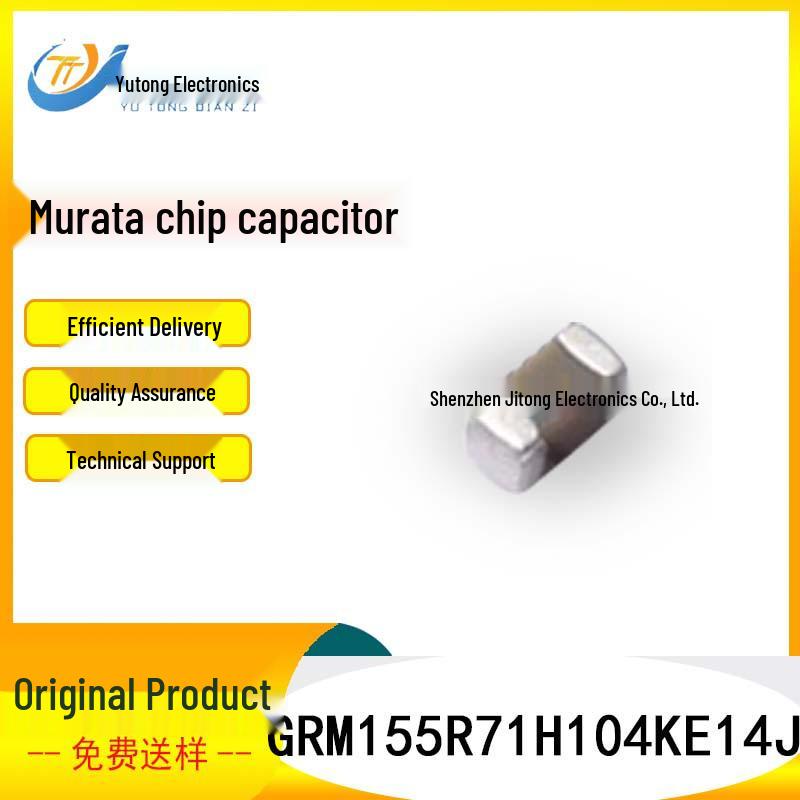 

Murata 0402 Ceramic Chip Capacitor, 100nF, X7R, 50V, 10%
