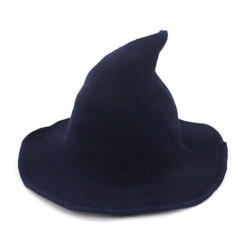 Винтажная женская шляпа ведьмы на Хэллоуин — фото 19