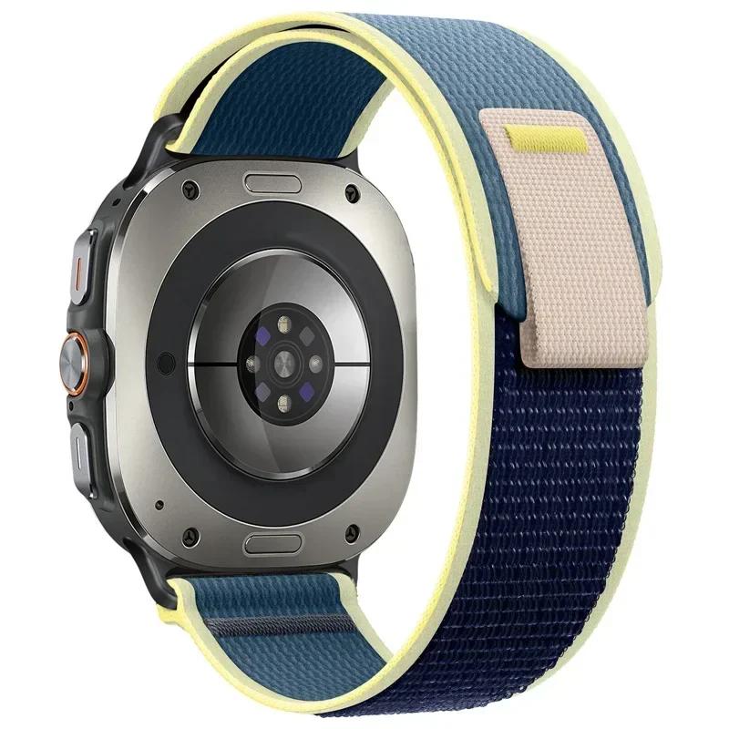 Trail Loop Nylon Strap for Samsung Galaxy Watch Ultra 47mm No Gaps Sports Bracelet Watchband for Samsung Watch Ultra band Correa
