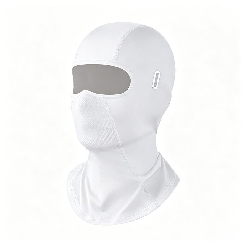 Ice Silk Full Face Cycling Mask: Breathable, Elastic, UV Protection