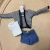 Fashion 1/6 Blythe Doll Clothes Sweater Set Barbir Doll Replace Clothes Ob24 Doll Outfit Accessories No Socks