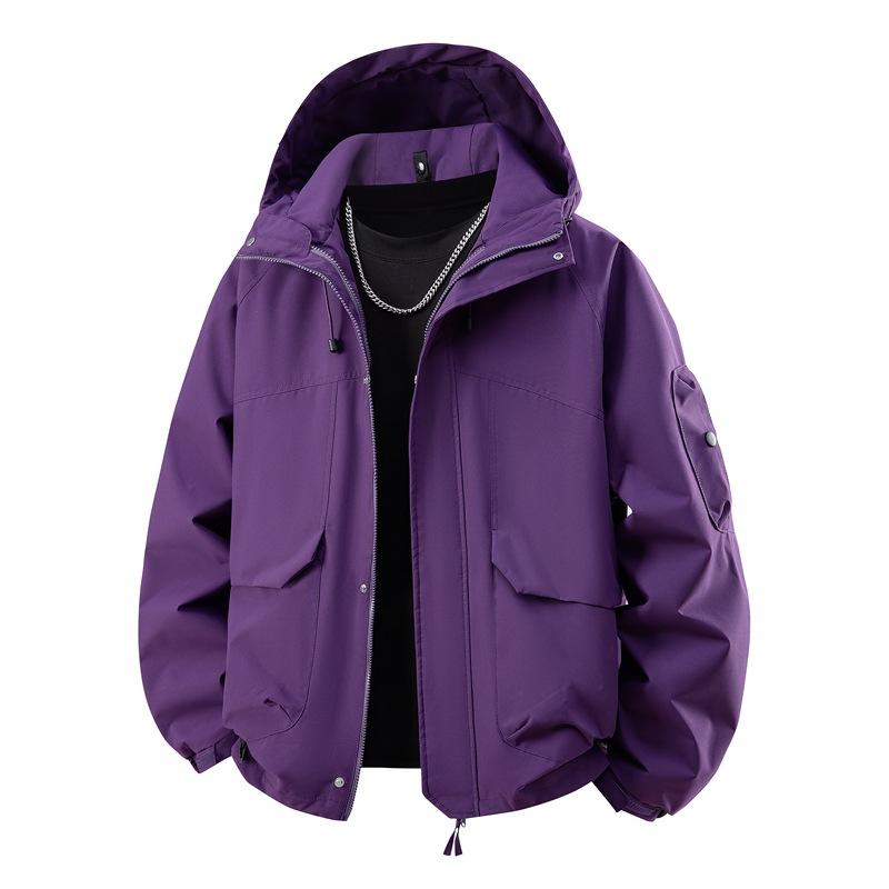 Shelljacke Kapuzenjacke Outdoor Winddicht Freizeitjacke Paar