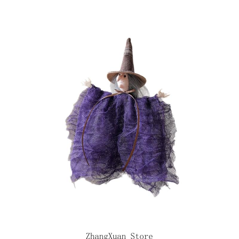 3XUF Kitten Witch Hanging Decoration For Home Garden Shelf Indoor and Outdoor Decoration