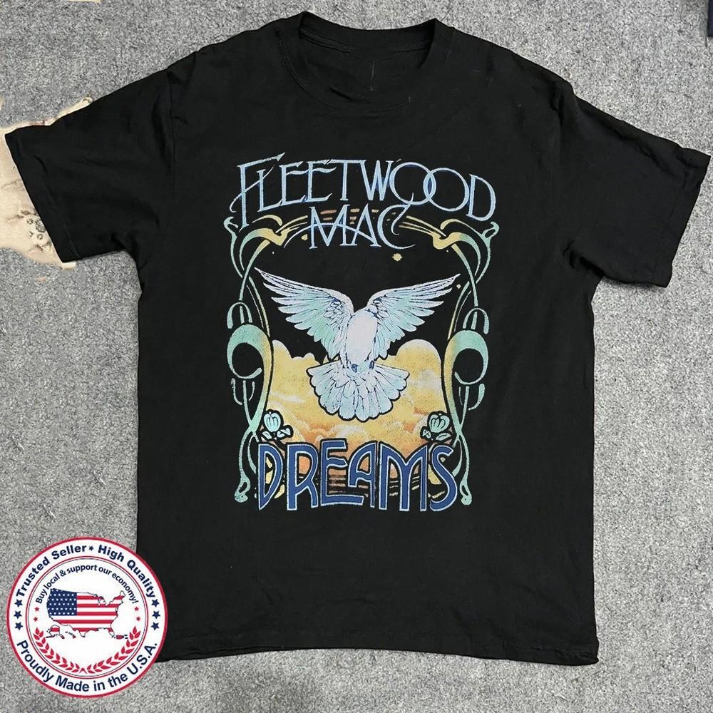 Fleetwood Mac Shirt, Stevie Nicks Shirt, Music Rock & RollBand T-Shirt Unisex T-Shirt S
