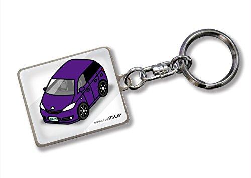 [MKJP] Custom Keychain Wish 20 Early Model Base: White Car Color: Purple