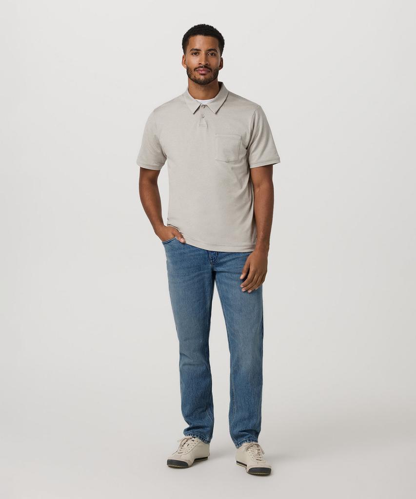 VUORI [Men'S] Short Sleeve Ponto Performance Polo_Beige_Vr16121028