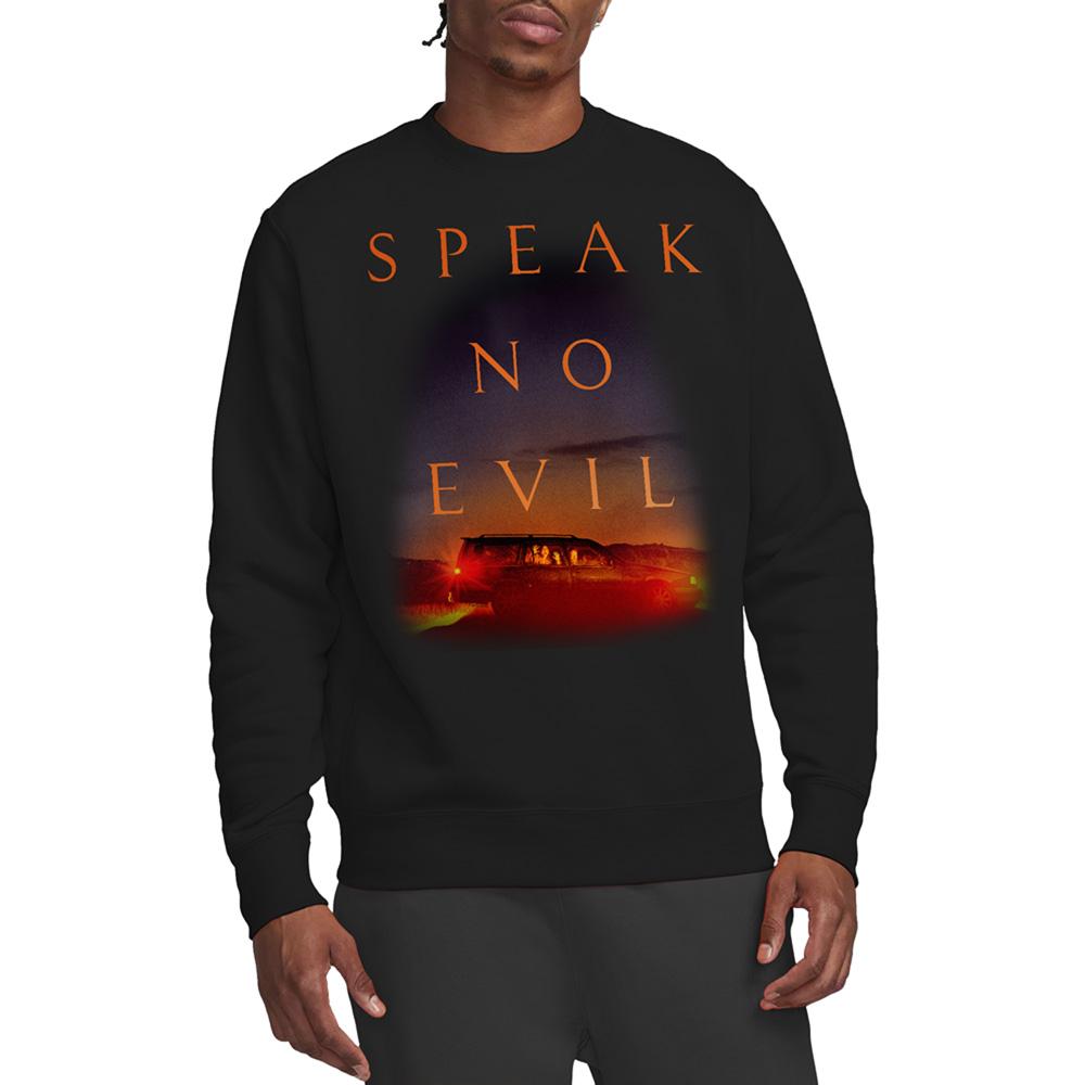 Speak No Evil Unisex Adult Car Sweatshirt