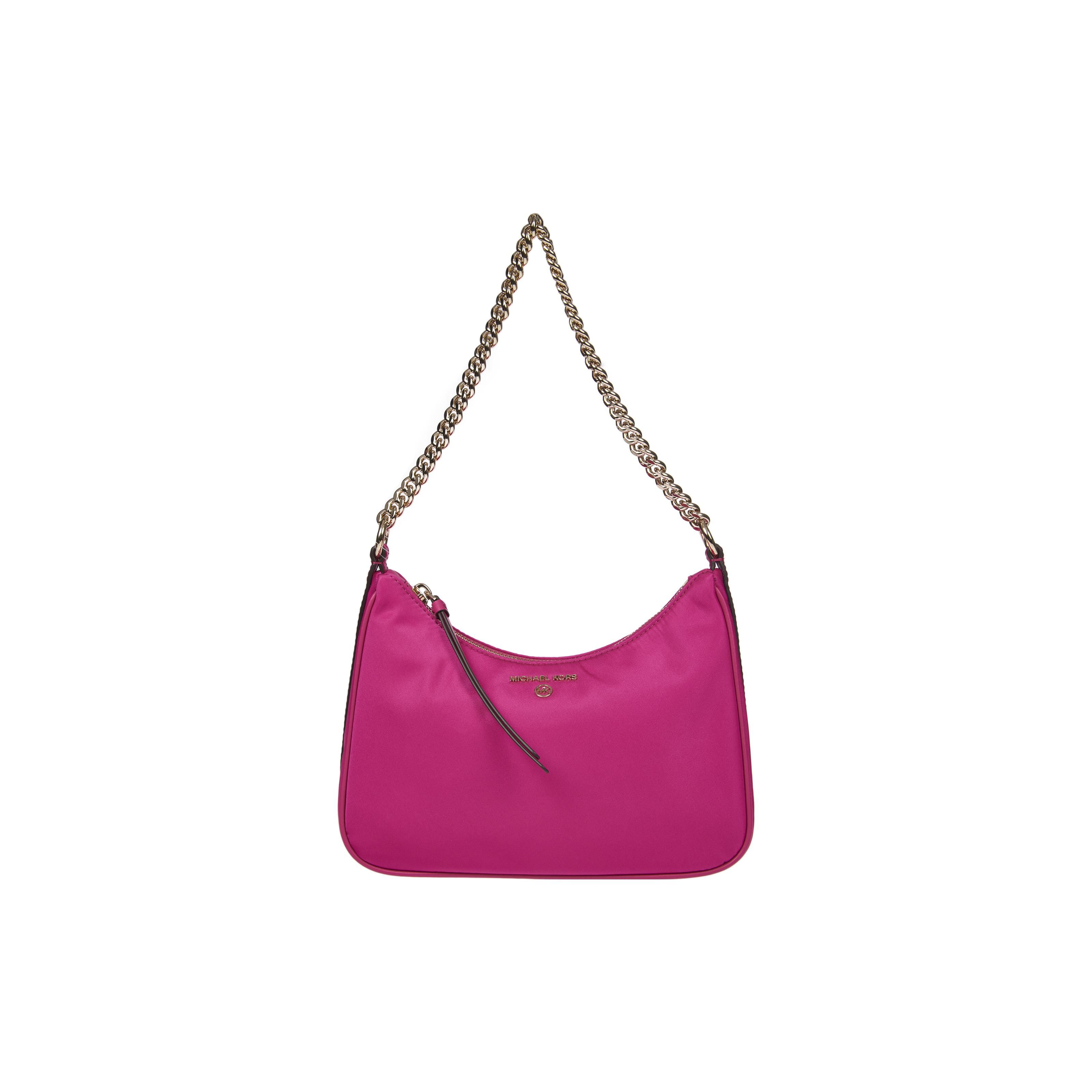 

Michael Kors Fashion Nylon Shoulder Bag Women bags Purple Red 32H1LT9C6C542FUCHSIA Basic Set (Bag+Dust Bag)