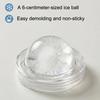 Ice Ball Cup with Lid And Straw, 2-in-1 Foldable Silicone Ice Maker And Drinking Cup, Portable Iced Beverage Cup for Travel And Outdoor Use