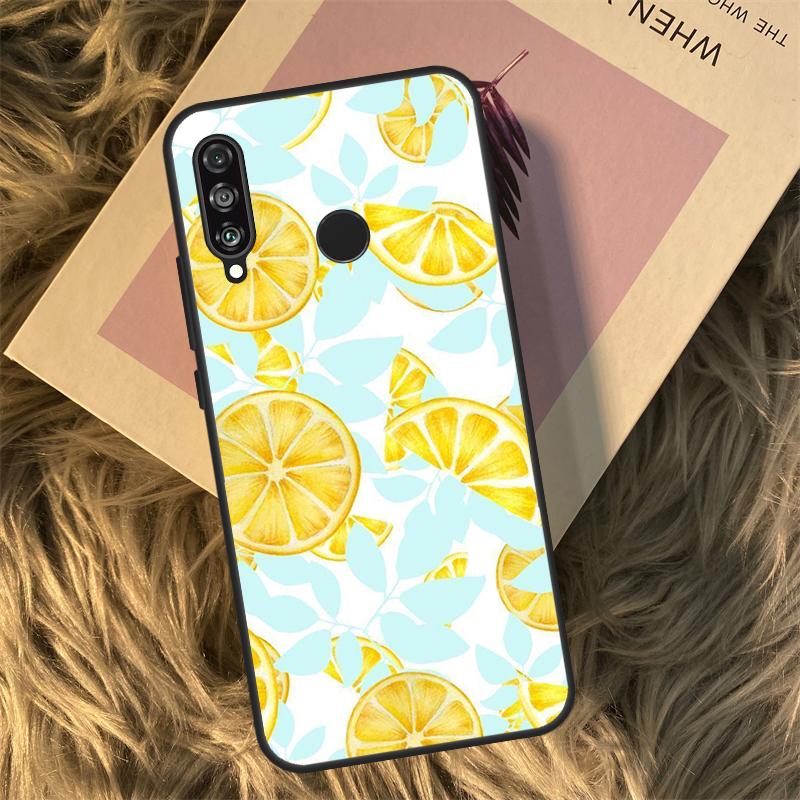 Fruit Lemon For Huawei Nova Y90 Y60 Y61 Y70 Y72 Y73 Y91 3i 7i 8i 11i 12i 9 10 SE P20 P30 P40 Lite Case
