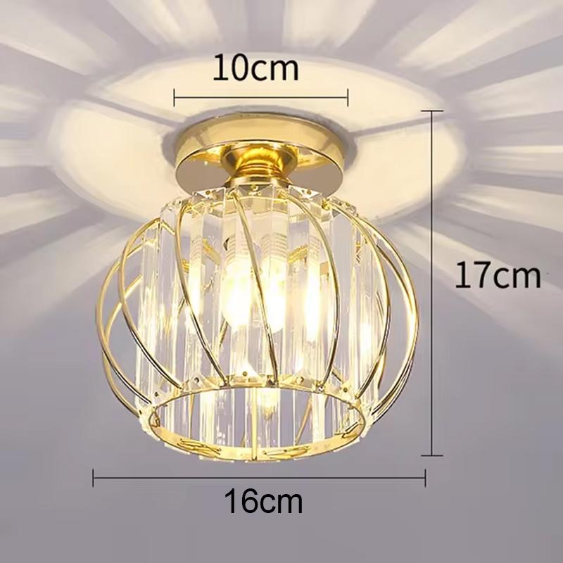 Dining Room Crystal Chandelier Golden Kitchen Island Hanging Light Interior Decor Luxury Modern Led Ceiling Lamp Pendant Light