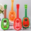Beginner Friendly Children Ukulele Musical Instrument Toy for Early Music Education Fruit Theme Kids Ukulele Gift