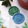 Flower Embossed Wax Seal Stamp Head for Wedding Invitation Envelope, Flower Textured Wax Seal Stamp Head