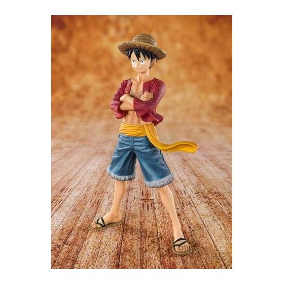 TAMASHII NATIONS Figuarts ZERO ONE PIECE Straw Hat Luffy (resale version) approx. 140mm PVC&ABS painted movable figure