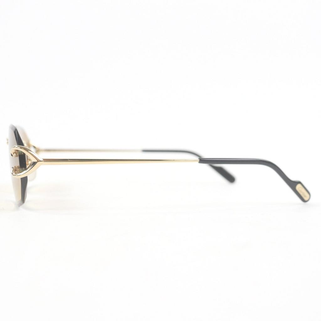 Excellent Cartier Sunglasses Gold Mens CT0468S Used