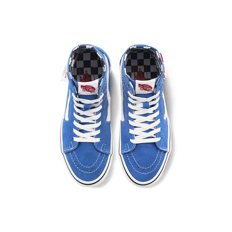 Vans SK8 HI Tapered Blue Unisex (Unisex) Skate Shoes VN0A4U1624E
