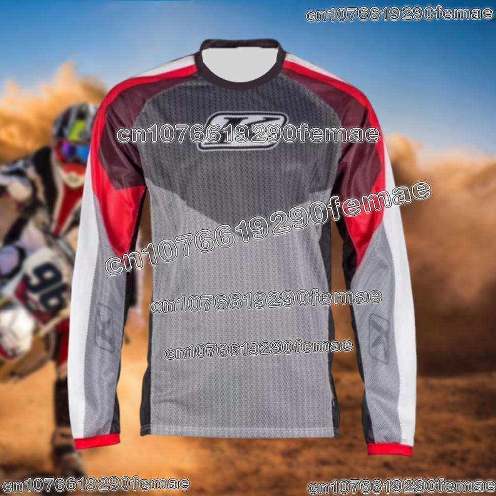 Klasyczna koszulka Klim do jazdy off-road Motocykl Rower górski Odzież sportowa Oddychająca Odprowadzająca pot Top do treningu na świeżym powietrzu