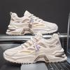 Mesh men's shoes summer breathable mesh shoes youth casual thick-soled heightening sports shoes 2025 new dad trendy shoes