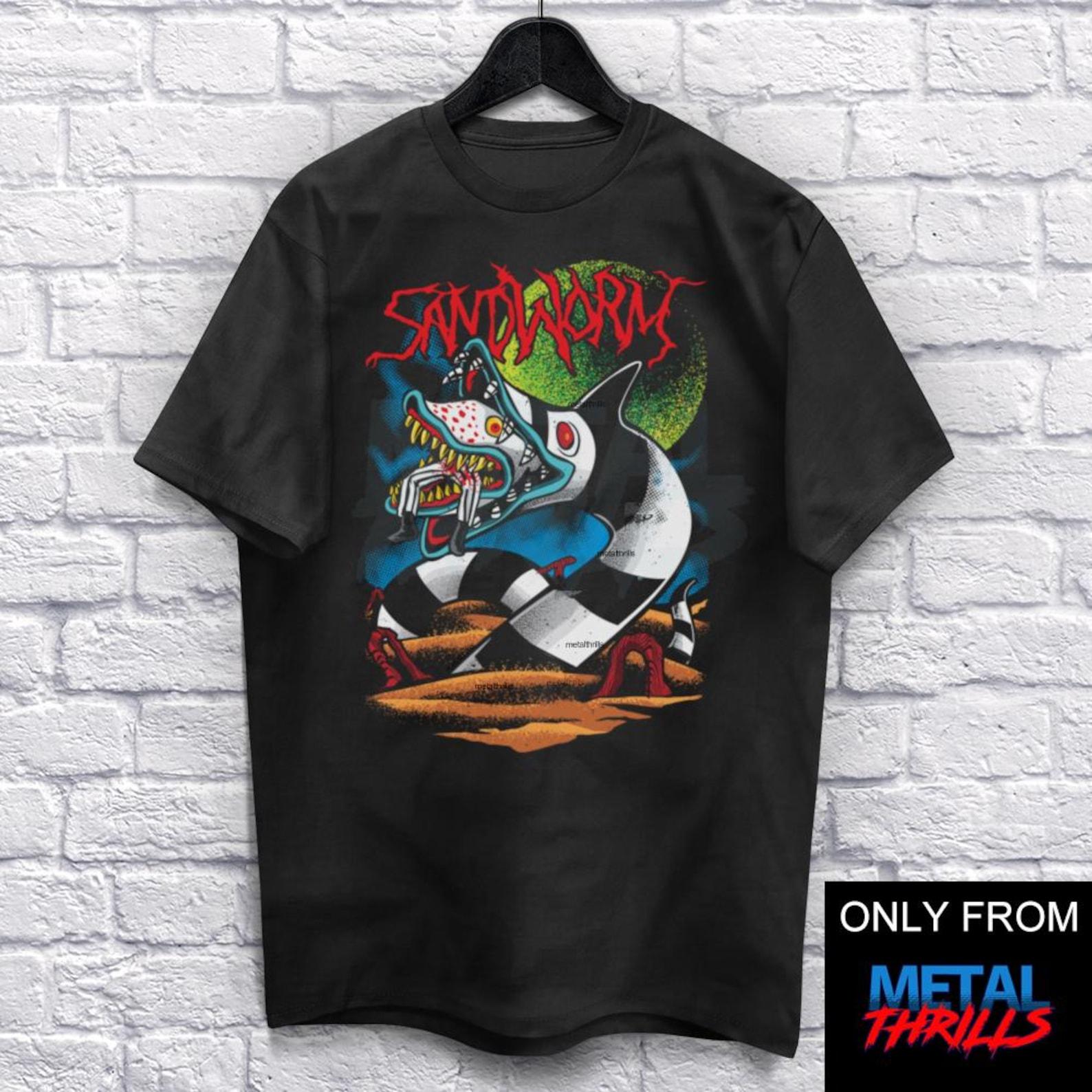 The Backyard T-Shirt Unisex (For Men and Women) Horror Movie Shirt Heavy Metal Funny Shirts. Scary Halloween Shirt Music Spooky Showtime 2XL