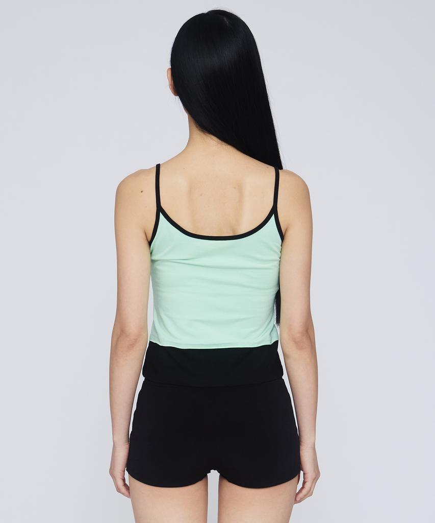 Gimeo Layered Tank Top Mint