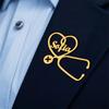Personalizat DR.DN. Broșă Nume Doctor Asistentă Oțel Inoxidabil Personalizată Femei Bărbați Bijuterii Elegante Broșe Accesorii Îmbrăcăminte Cadou