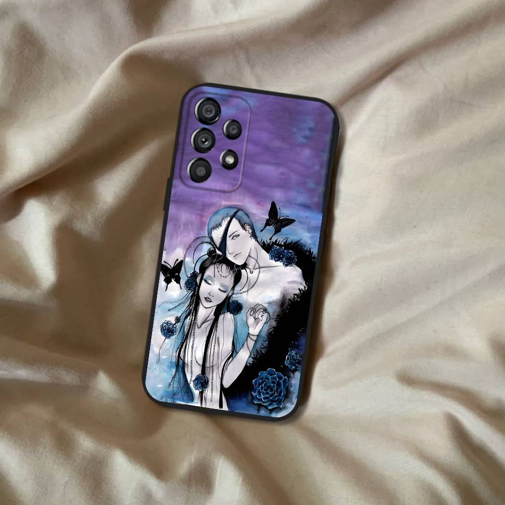 P-Paradise Kiss Manga Phone Case For Samsung Galaxy A20,A21s,A22,A31,A32,A52,A53,A72,73,A80 Soft Black Cover