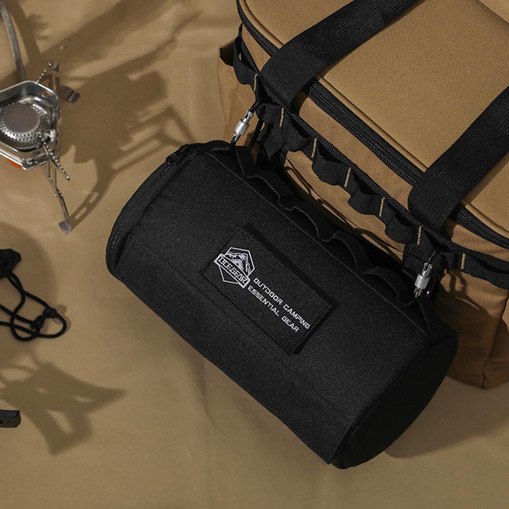 Tragbarer Taschentuchhalter aus wasserdichtem Polyester für Outdoor-Aktivitäten wie Picknick, Camping und Wandern