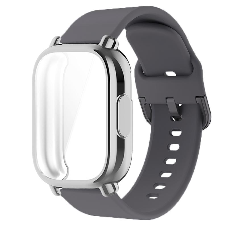 Protector Case+Strap For Redmi Watch 5 active Redmi Watch 5 Lite Full Cover Screen TPU Soft Shell and Breathable Sport Band