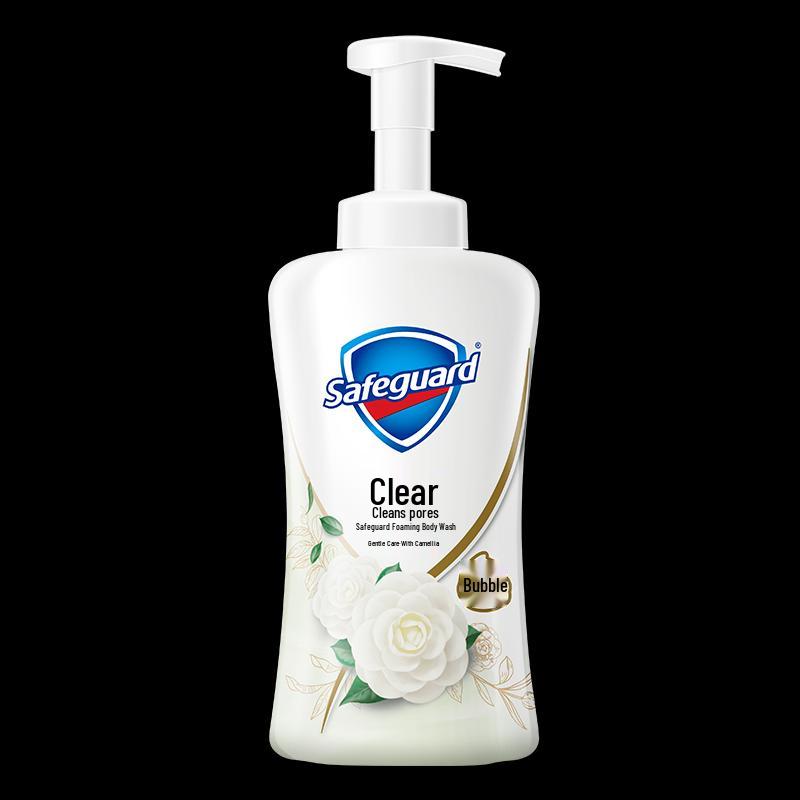 Safeguard Gentle Camellia Scent Foaming Body Wash