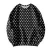 Women  Tops Women's Long Sleeve Sweatshirt Casual Crewneck Loose Fit Pollover Fleece Tops