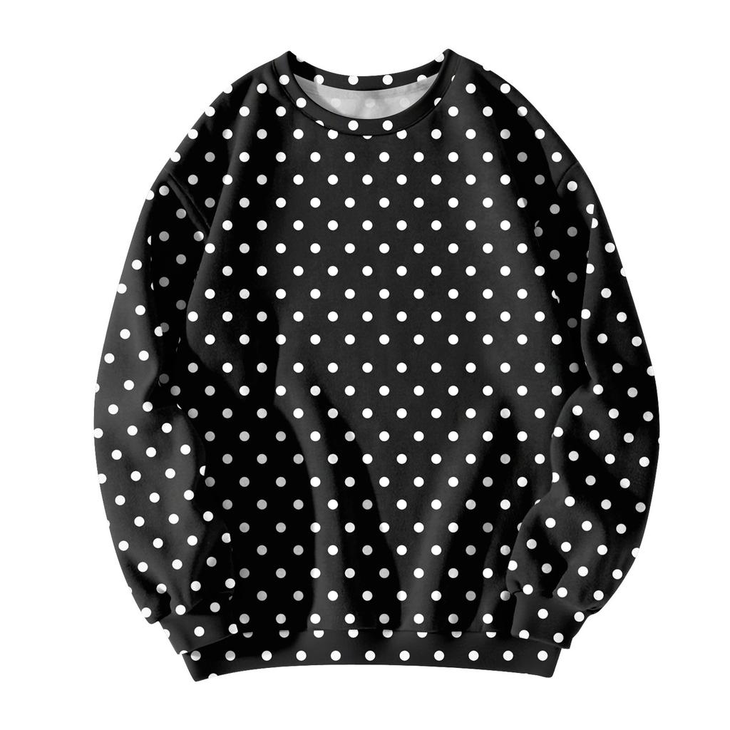 Women  Tops Women's Long Sleeve Sweatshirt Casual Crewneck Loose Fit Pollover Fleece Tops