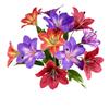 Plant Simulated Lilium Spp Wedding Hotel Restaurant Desktop Decoration Props