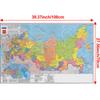 Home Decor,Russian Map Background-Russia Map-2014,Wall Art Posters,Tourism/Educational Tool,Decorative Hanging Picture