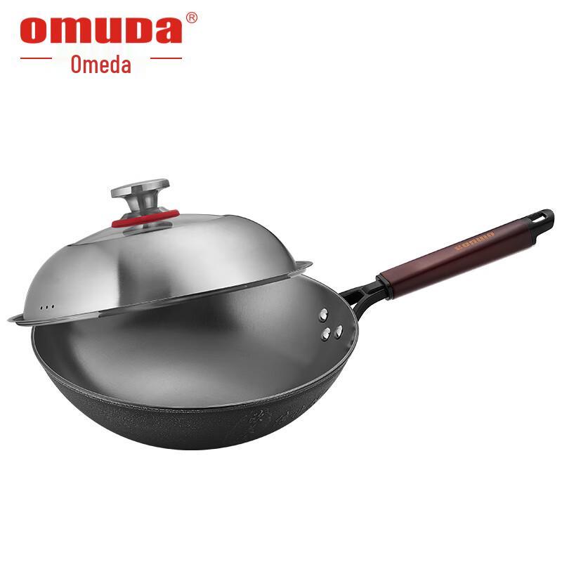 Oumeda Heritage Serie 36CM Gusseisen Wok