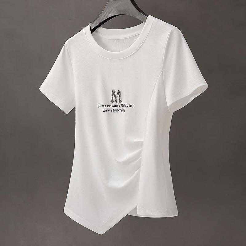 Cypress Hall Women's Asymmetric Slim Fit T-Shirt