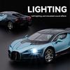1:24 Tourbillon Car Model Simulation Alloy Supercar Model Children's Toy Boy Racing Car Collection