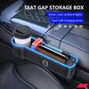 NEUE Auto-Spalt-Aufbewahrungsbox USB Bunte LED für Volvo V60 V40 XC90 S60 XC60 S90 V90 CX70 XC40 C40 C70 EX90 Sitzspalt-Tasche