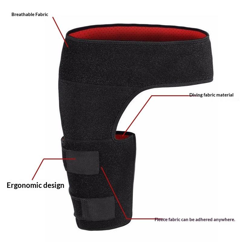 Sciatica Nerve Pain Relief Thigh Compression Brace For Hip Joints Arthritis Groin Wrap Brace Protector Belt Leg Warmers