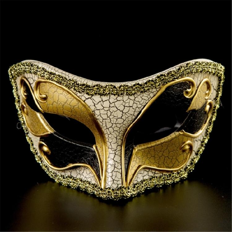 Masquerade Half Face Cover Halloween Eyemask Costume Half Face Cover Masquerade Costume Decoration for Women Men