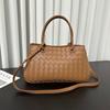 Small Niche Luxury Style New High-quality Vegetable Basket Tote Bag Single Shoulder Commuting Large Capacity Woven Bag Hand-held Diagonal Cross Bag
