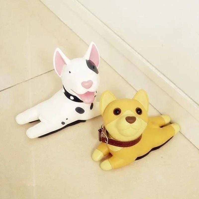 Creative Cartoon Dogs Mouse Gate Stopper Rubber Baby Child Safety Door Stopper Impact Proof Noise Reduction