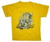 Vintage 2001 Dragon Ball Z DBZ Goku Vegeta 00s Y2K Tee Shirt Adult M Anime Manga