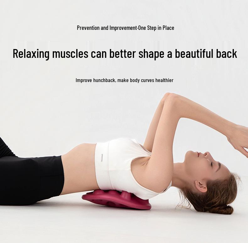 EVA Acupressure Massage Pillow & Mat for Cervical Spine, Shoulder Blade, and Neck Relief