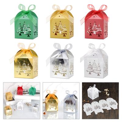 50pcs Candy Boxes for Holiday Parties and Gift Wrapping Birthday Party Candies Storage Box Organizers for Sweets