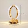 Cordless Crystal Lamp Touch Sensor Control LED Night Light Table Lamp Rechargeable Dimmable Bedroom Decoration Camping Lights